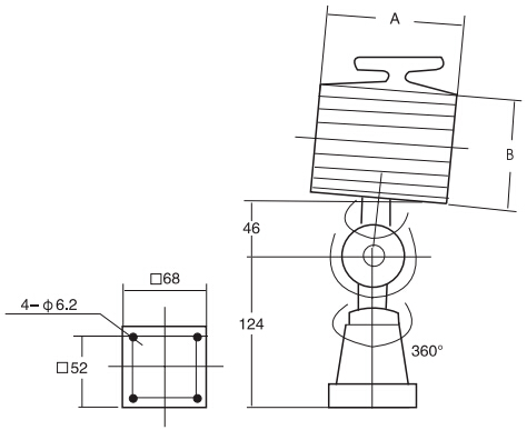 JD-04\JD-14工作燈結構圖